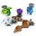 Set de lupta figurine Bakugan cu 5 bile Ventus Hyper Dragonoid Si Aquos Pandoxx Spin Master