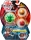 Set figurine bila Bakugan Start Pack Ventus Krakeltos 3 buc/set Spin Master