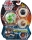 Set figurine bila Bakugan Start Pack Ventus Pandoxx 3 buc/set Spin Master