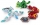 Set figurine bila Bakugan Start Pack Haos Pyravian 3 buc/set Spin Master