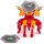 Figurina bila Bakugan Ultra Pyrus Garganoid Gargoyle Red Spin Master