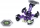 Figurina bila Bakugan Ultra Skorporos Spin Master