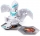 Figurina bila Bakugan Haos Serpenteze Leviathan White Spin Master