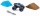 Masina de jucarie macheta Blue Thunder Monster set Camioneta cu Nisip Jam Spin Master