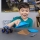 Masina de jucarie macheta Blue Thunder Monster set Camioneta cu Nisip Jam Spin Master