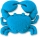 Nisip Kinetic Sand, 900 gr, albastru Spin Master