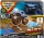 Masina de jucarie macheta Thunder Blue set camioneta cu nisip kinetic Monster Jam Spin Master