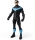 Figurina Nightwing costum Metal Tech, 15 cm, Spin Master