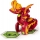 Figurina bila Bakugan S2 Basic Dragonoid cu card Baku-gear Spin Master
