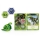 Figurina bila Bakugan S2 Basic Trox cu card Baku-gear Spin Master