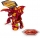 Figurina bila Bakugan S2 Ultra Dragonoid cu card Baku-gear Spin Master