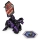 Figurina bila Bakugan S2 Ultra Howlkor cu echipament Baku-gear Mechclaws Spin Master