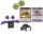 Figurina bila Bakugan S2 Ultra Gillator cu echipament Baku-gear Darkusdestroyers Spin Master