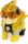 Figurina luminoasa Rubble Charged Up Patrula Catelusilor Spin Master