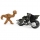 Set motocicleta cu 2 figurine Batman incluse Spin Master
