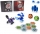 Set de lupta cu figurine Bakugan S2 Ultra Batrix si Ramparian cu Baku-gear Spin Master