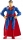 Figurina Superman flexibila, costum albastru, 10 cm, cu 3 accesorii Spin Master
