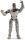Figurina Cyborg flexibila, 10 cm, cu accesorii Spin Master