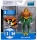 Figurina Aquaman flexibila, 10 cm, cu accesorii Spin Master