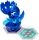 Figurina bila Bakugan S3 Geogan Pincitaur Spin Master