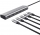 Hub Trust Halyx, 5 porturi USB-C 3.2 gen 1: 1 USB-C 100W PD port / 4 USB-C data ports, USB PD 3.0, gri