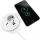 Priza Schuko modulara, Filex Power-Spot, incarcator incorporat, USB A+C, cablu ghidaj, alb, Fellowes