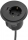 Priza modulara Filex Power-Spot, eGST, USB A, negru, Fellowes