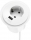 Priza modulara Filex Power-Spot, eGST, USB A, alb, Fellowes