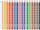 Creioane colorate Silverino, 3 mm, 24 culori/set Pelikan
