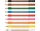 Creioane Colorate Griffix, set 8+1 culori, grip ergonomic, blister, carton, Pelikan