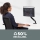 Brat pentru monitor seria Platinum negru Fellowes