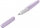 Roller Twist Eco, grip ergonomic, ambidextru, 1 rezerva albastra inclusa, culoare mov deschis, in cutie de carton, Pelikan