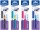 Stilou Junior, penita A, grip ergonomic, pentru dreptaci, 1 patron mare albastru inclus, diverse culori, blister, Pelikan