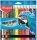 Creioane Colorate, Color Peps Animals, FSC, 24 culori/set, Maped 