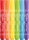 Carioca Color Peps pentru geam 6 culori/set + laveta microfibra Maped