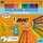 Creioane colorate Kids Evolution Triangle, ECOlutions 144 buc/set Bic