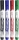 Markere de tabla alba Velleda Liquid Ink, varf rotund, diverse culori, 4 buc/set BIC