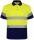 Tricou polo tehnic Hi-Vis Polaris, pentru barbati, Bleumarin/Galben Fluorescent, Roly