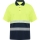 Tricou polo tehnic Hi-Vis Vega, unisex, Bleumarin/Galben Fluorescent, Roly