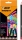 Creioane colorate din lemn, mina ultra-rezistenta, 12 culori/set, BIC Intensity Premium 