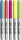 Marker permanent Marking Intense 5 culori/set Bic