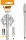 Pix Cristal Re'New, 1.0 mm, negru, corp din metal, cutie, 1 pix si 2 rezerve Bic 