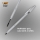 Pix Cristal Re'New, 1.0 mm, negru, corp din metal, cutie, 1 pix si 2 rezerve Bic 