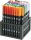 Marker caligrafic 2 in 1, ABT Dual Brush Pen, Combo Colours, 96 culori/set Tombow