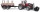 Jucarie Tractor Massey Ferguson 7480 cu incarcator frontal si remorca pentru lemne Bruder
