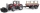 Jucarie Tractor Massey Ferguson 7480 cu incarcator frontal si remorca pentru lemne Bruder