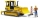 Jucarie Tractor pe senile CAT Bruder