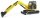 Jucarie Mini Excavator CAT Bruder