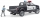 Jucarie Camion de politie RAM 2500 cu politist si accesorii Bruder