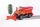 Jucarie Utilaj zapada Mercedes Benz unimog cu plug Bruder